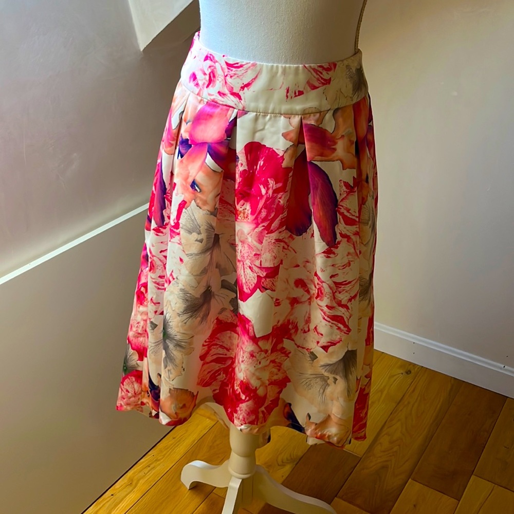 Hi Lo Satin Skirt Purchased in London